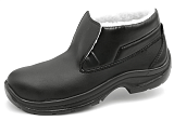 Ботинки чёрные R0513 металлический подносок утеплённые